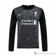 Maglia Liverpool Portiere Maniche Lunghe 20-21 Negro