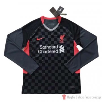 Maglia Liverpool Terza Maniche Lunghe 20-21 Maglia Liverpool Terza Maniche Lunghe 20-21