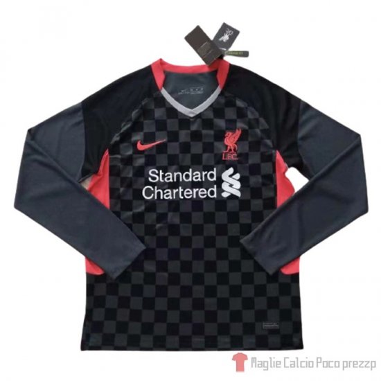 Maglia Liverpool Terza Maniche Lunghe 20-21 - Clicca l'immagine per chiudere