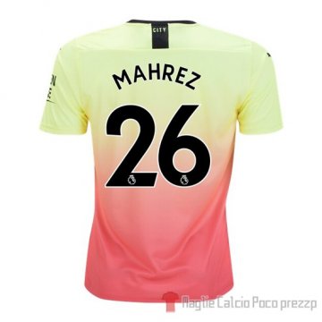 Maglia Manchester City Giocatore Mahrez Terza 2019/2020 Maglia Manchester City Giocatore Mahrez Terza 2019/2020