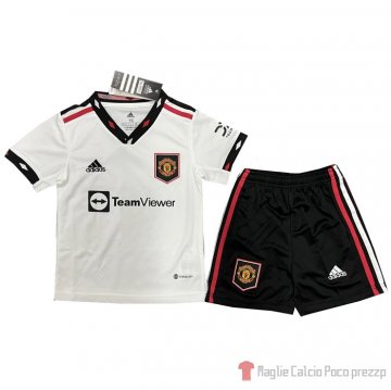 Maglia Manchester United Away Bambino 22-23