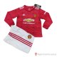 Maglia Manchester United Home Maniche Lunghe Bambino 20-21