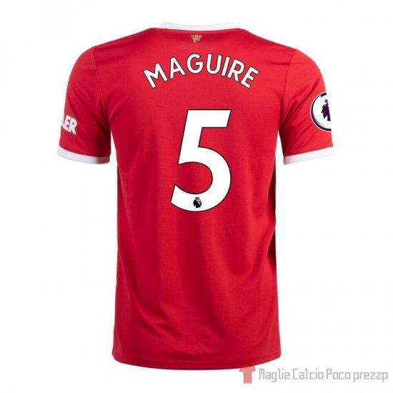 Maglia Manchester United Giocatore Maguire Home 21-22 - Clicca l'immagine per chiudere