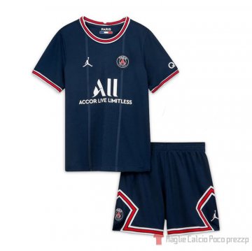 Maglia Paris Saint-germain Home Bambino 21-22 Maglia Paris Saint-germain Home Bambino 21-22