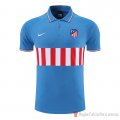 Maglia Polo Atletico Madrid 2022-23 Blu