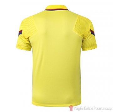 Maglia Polo Barcellona 2020/2021 Giallo