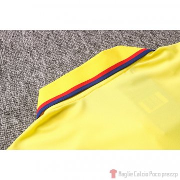 Maglia Polo Barcellona 2020/2021 Giallo
