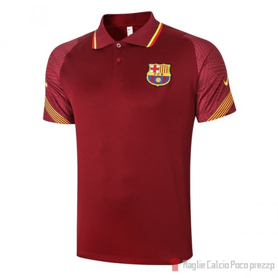Maglia Polo Barcellona 20-21 Rosso - Clicca l'immagine per chiudere