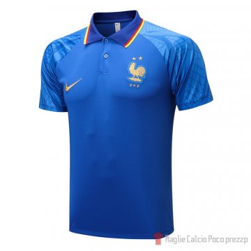 Maglia Polo Del Francia 22-23 Azul Maglia Polo Del Francia 22-23 Azul