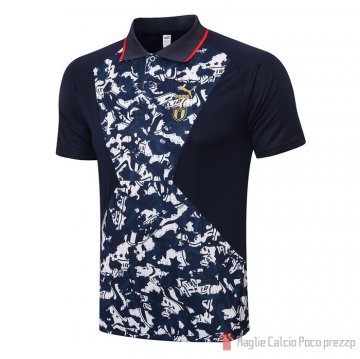 Maglia Polo Del Italia 21-22 Azul Maglia Polo Del Italia 21-22 Azul