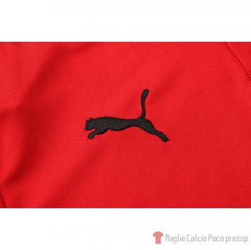 Maglia Polo Del Milan 2021-22 Rojo