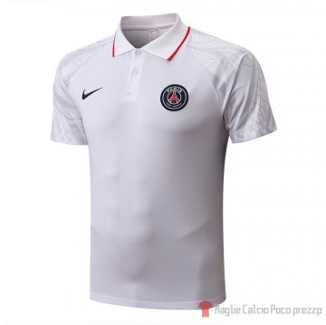 Maglia Polo Del Paris Saint-germain 22-23 Blanco