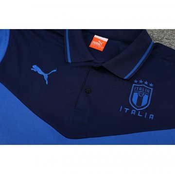 Maglia Polo Italia 2022-23 Blu