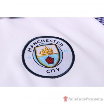 Maglia Polo Manchester City 2020-21 Bianco