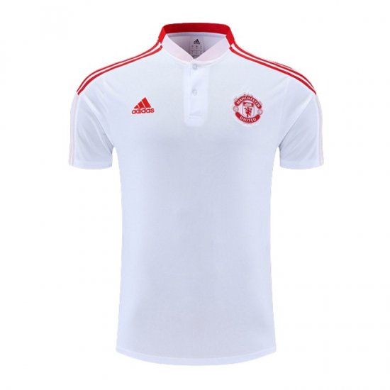 Maglia Polo Manchester United 22-23 Bianco - Clicca l'immagine per chiudere