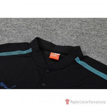 Maglia Polo Marsiglia 22-23 Nero