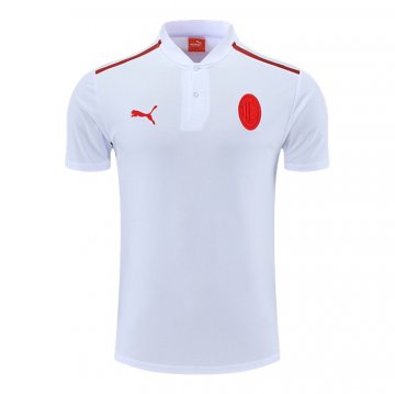 Maglia Polo Milan 22-23 Bianco