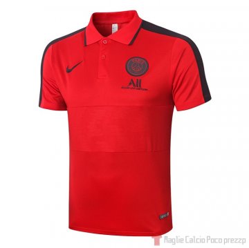 Maglia Polo Paris Saint-Germain 2020/2021 Rosso