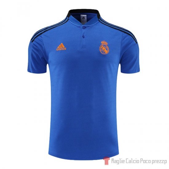 Maglia Polo Real Madrid 2022-23 Blu - Clicca l'immagine per chiudere