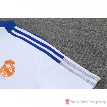 Maglia Polo Real Madrid 22-23 Bianco E Blu