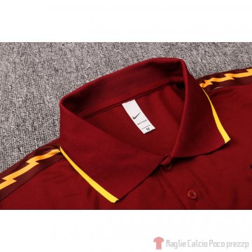 Maglia Polo Roma 2020/2021 Rosso