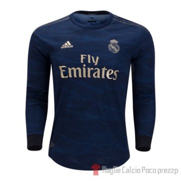 Maglia Real Madrid Away Manica Lunga 2019/2020 Maglia Real Madrid Away Manica Lunga 2019/2020