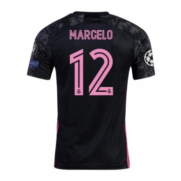 Maglia Real Madrid Giocatore Marcelo Terza 20-21 Maglia Real Madrid Giocatore Marcelo Terza 20-21