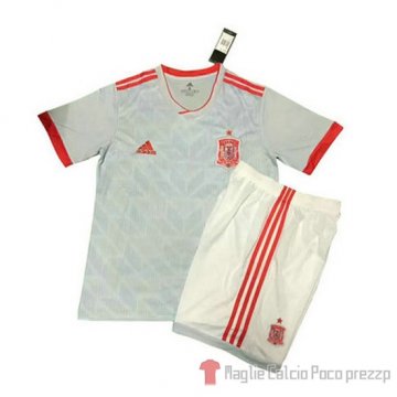 Maglia Spagna Away Bambino 2018 Maglia Spagna Away Bambino 2018
