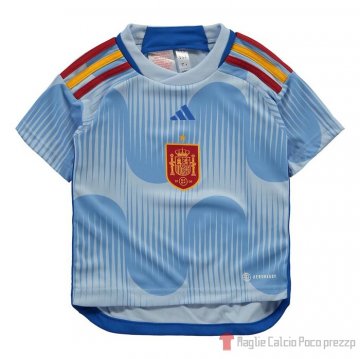 Maglia Spagna Away Bambino 2022