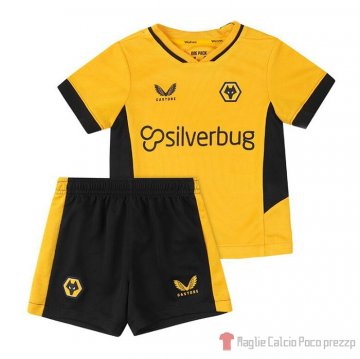 Maglia Wolves Home Bambino 21-22 Maglia Wolves Home Bambino 21-22