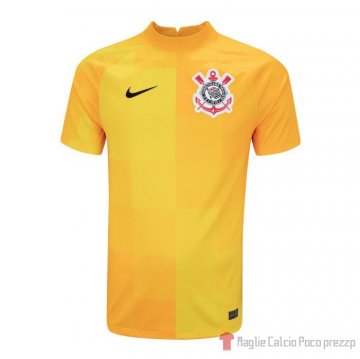 Thailandia Maglia Corinthians Portiere 21-22 Giallo