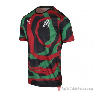 Thailandia Maglia Marsiglia Om Africa 2021 Nero Verde Rosso