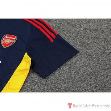 Tuta Da Track Arsenal Manica Corta 2022-2023 Blu - Pantalon Corto