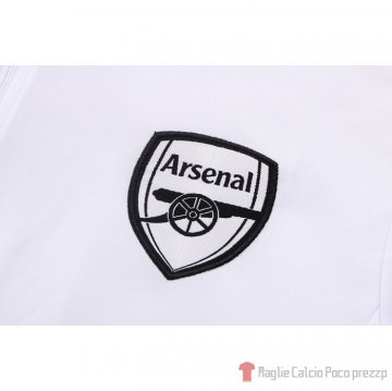 Tuta Da Track Felpa Arsenal Bambino 22-23 Bianco