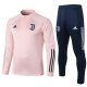 Tuta Da Track Felpa Juventus Bambino 20-21 Rosa