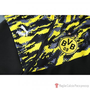 Tuta Da Track Giacca Borussia Dortmund 2021 Nero