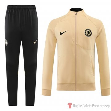 Tuta Da Track Giacca Chelsea 22-23 Caqui Tuta Da Track Giacca Chelsea 22-23 Caqui