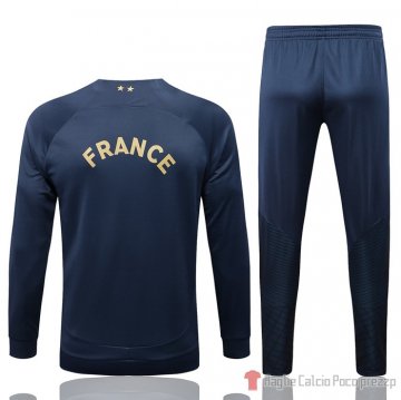 Tuta Da Track Giacca Francia 2022-2023 Blu