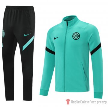 Tuta Da Track Giacca Inter 2021-2022 Verde