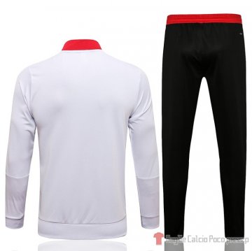 Tuta Da Track Giacca Manchester United 2021-22 Bianco