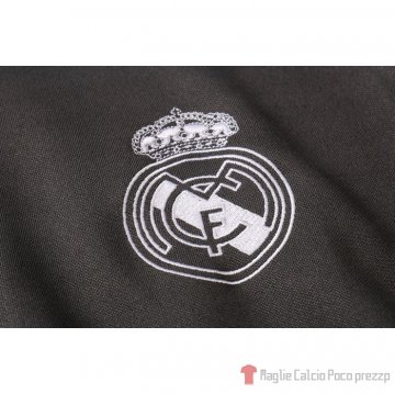 Tuta Da Track Giacca Real Madrid Bambino 20-21 Grigio