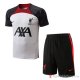 Tuta Da Track Liverpool Manica Corta 2022-23 Bianco - Pantalon Corto