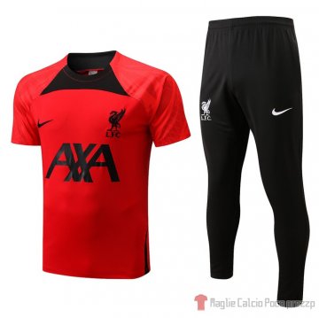 Tuta Da Track Liverpool Manica Corta 2022-23 Rosso Tuta Da Track Liverpool Manica Corta 2022-23 Rosso