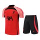 Tuta Da Track Liverpool Manica Corta 22-23 Rosso - Pantalon Corto