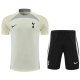 Tuta Da Track Tottenham Hotspur Manica Corta 22-23 Beige - Pantalon Corto