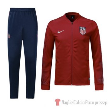 Tuta da Track USA 2018 Rosso Tuta da Track USA 2018 Rosso