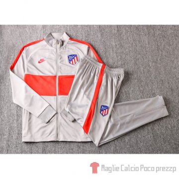 Tuta da Track Atletico Madrid 2019/2020 Rosso e Grigio