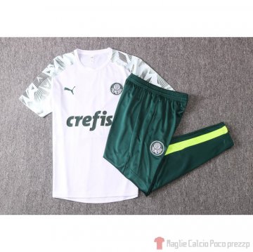 Tuta da Track Palmeiras Manica Corta 2020/2021 Bianco