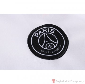 Tuta da Track Paris Saint-Germain Manica Corta 2020/2021 Bianco