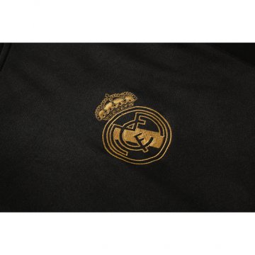 Tuta da Track Real Madrid Bambino 2019/2020 Nero e Oro